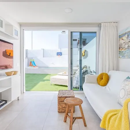 Lägenhet La Dolce - Familiar Con Piscina Privada Maspalomas (Gran Canaria)